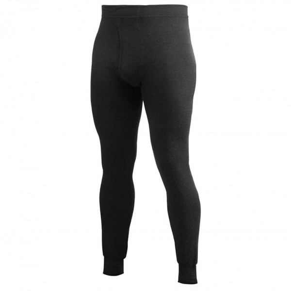 Woolpower - Long Johns With Fly 200 - Merinounterwäsche Gr 3XL schwarz von Woolpower