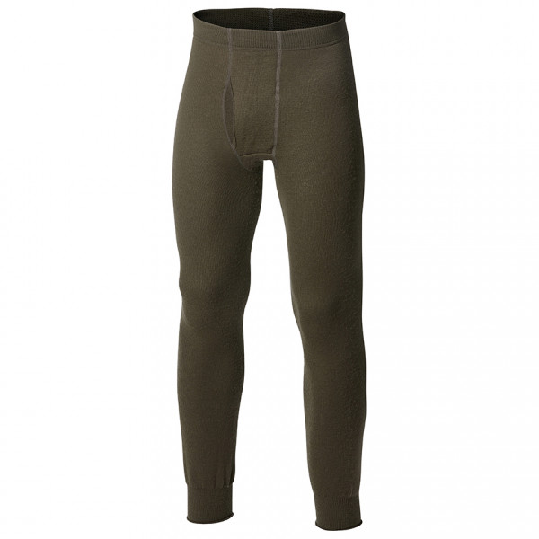 Woolpower - Long Johns With Fly 400 - Merinounterwäsche Gr 3XL oliv von Woolpower