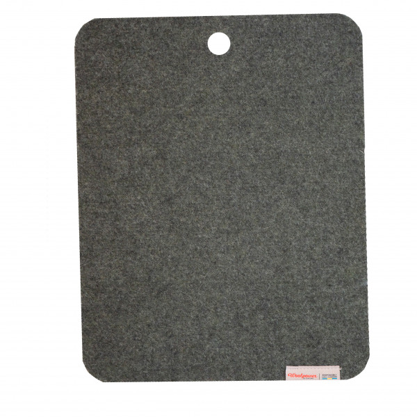 Woolpower - Sit Pad - Sitzkissen Gr 19,4 x 25,8 cm - S grau