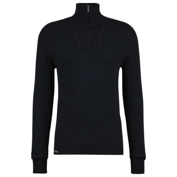 Woolpower - Zip Turtleneck 400 - Longsleeve Gr XS schwarz von Woolpower