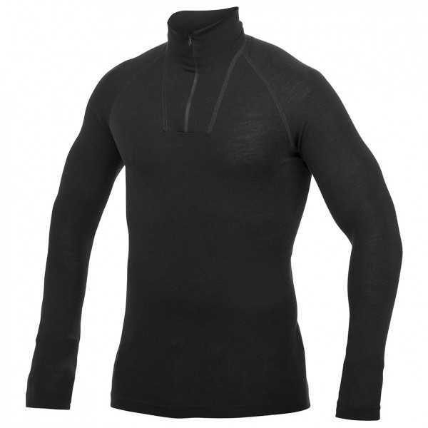 Woolpower - Zip Turtleneck Light - Merinounterwäsche Gr L;M;S;XL;XS;XXL oliv;schwarz von Woolpower