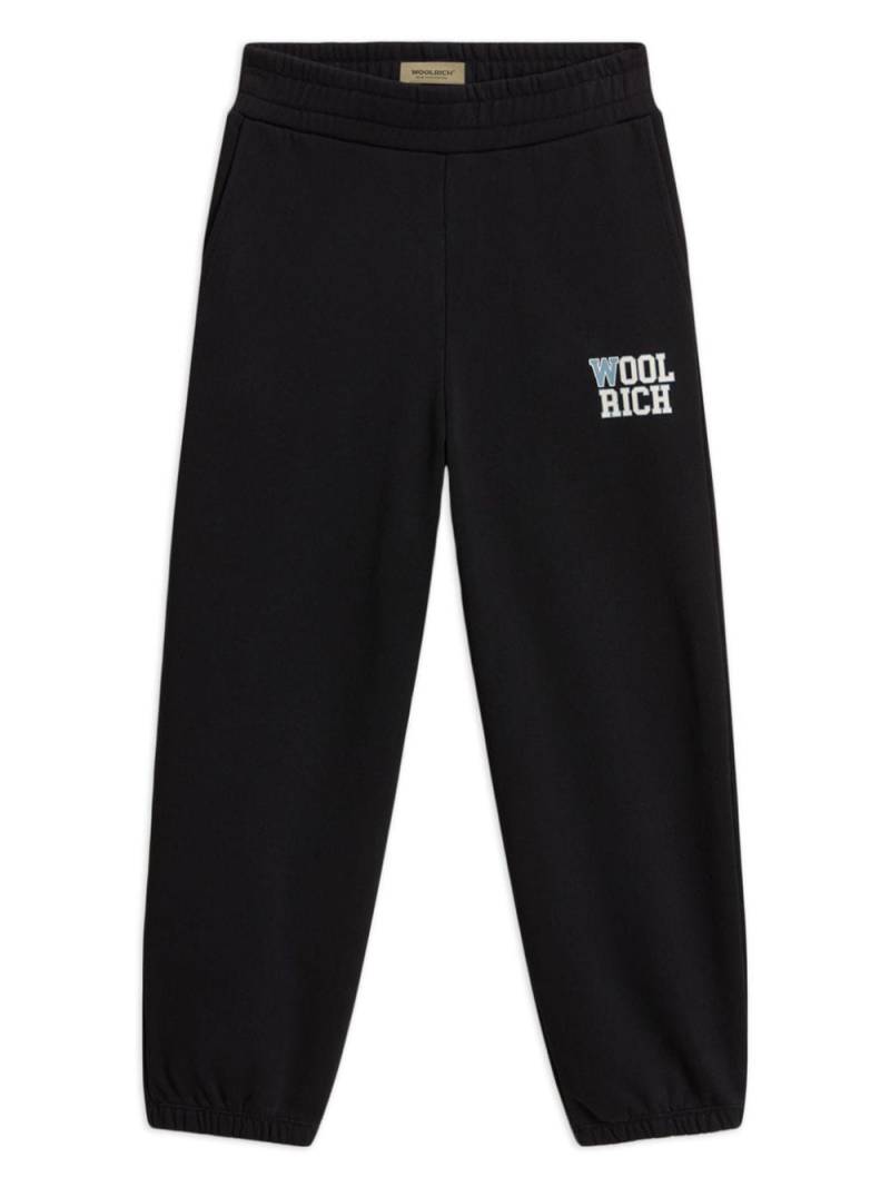 Woolrich Kids Basic track pants - Black von Woolrich Kids