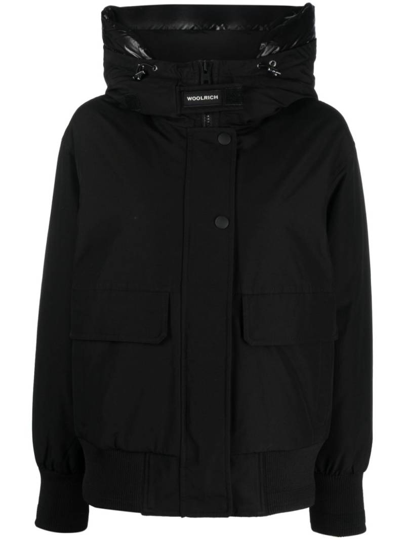 Woolrich Arctic drawstring puffer jacket - Black von Woolrich