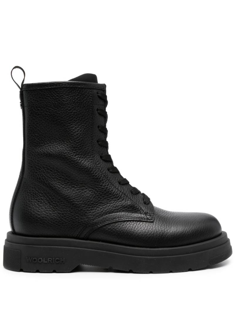 Woolrich City round-toe boots - Black von Woolrich