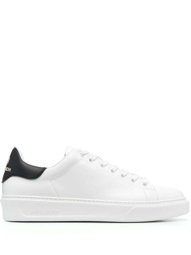 Woolrich Classic Court leather sneakers - White von Woolrich