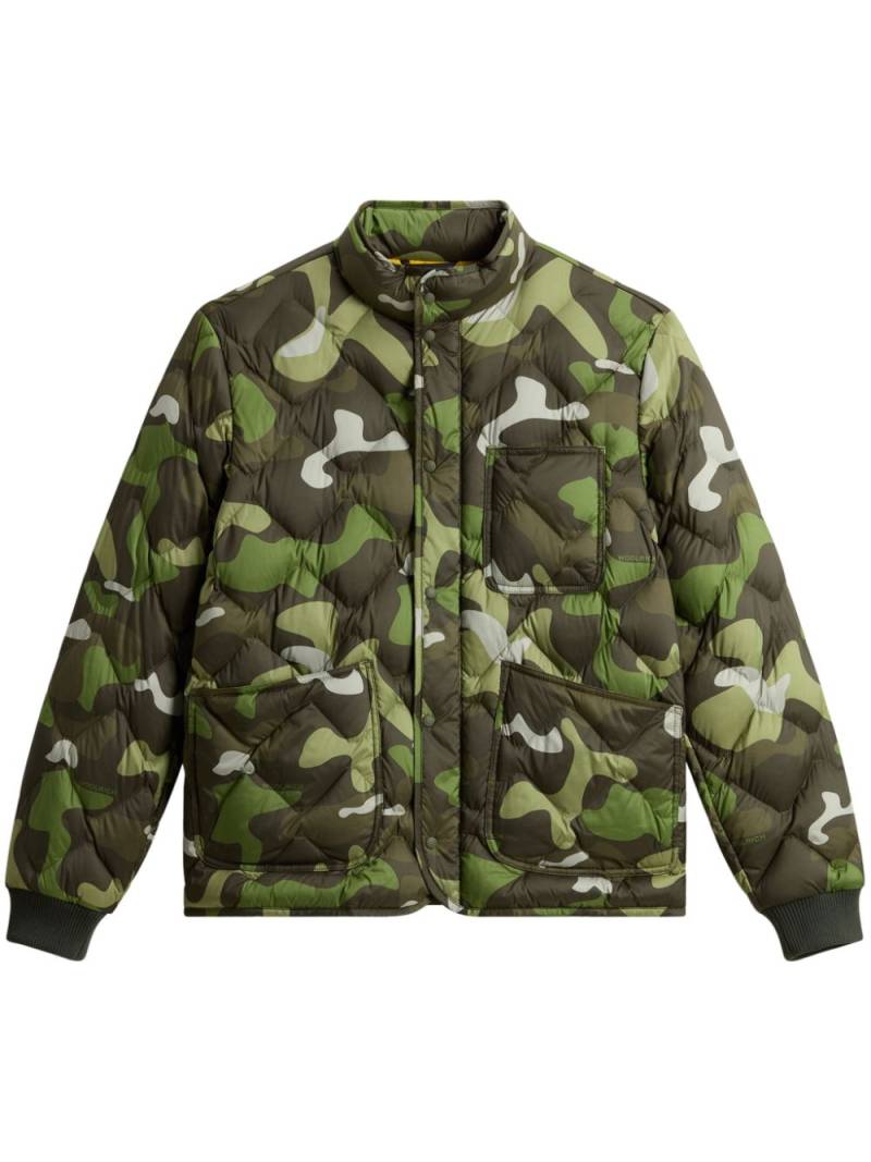 Woolrich Heritage Camo jacket - Green von Woolrich