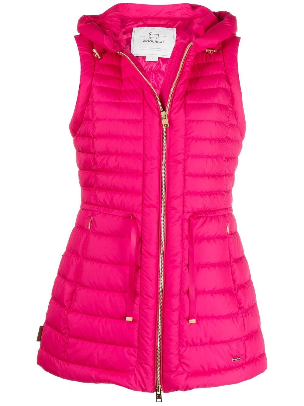 Woolrich Hibiscus padded gilet - Pink von Woolrich