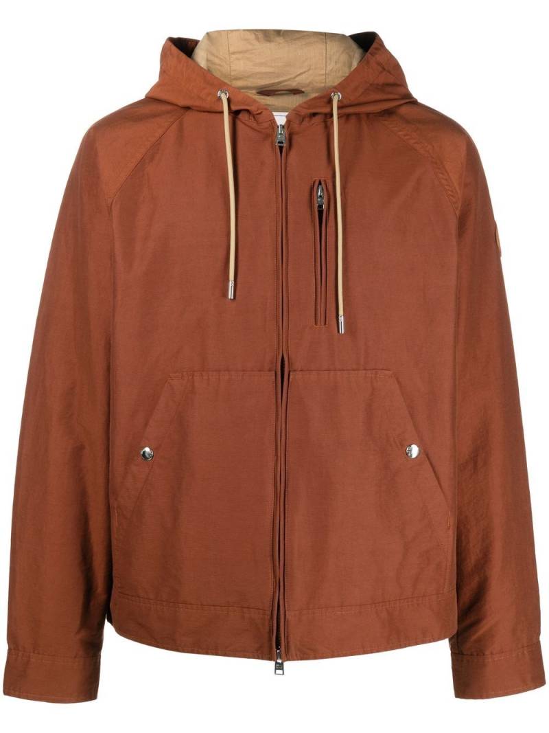 Woolrich Lobster zip-up hooded jacket - Brown von Woolrich