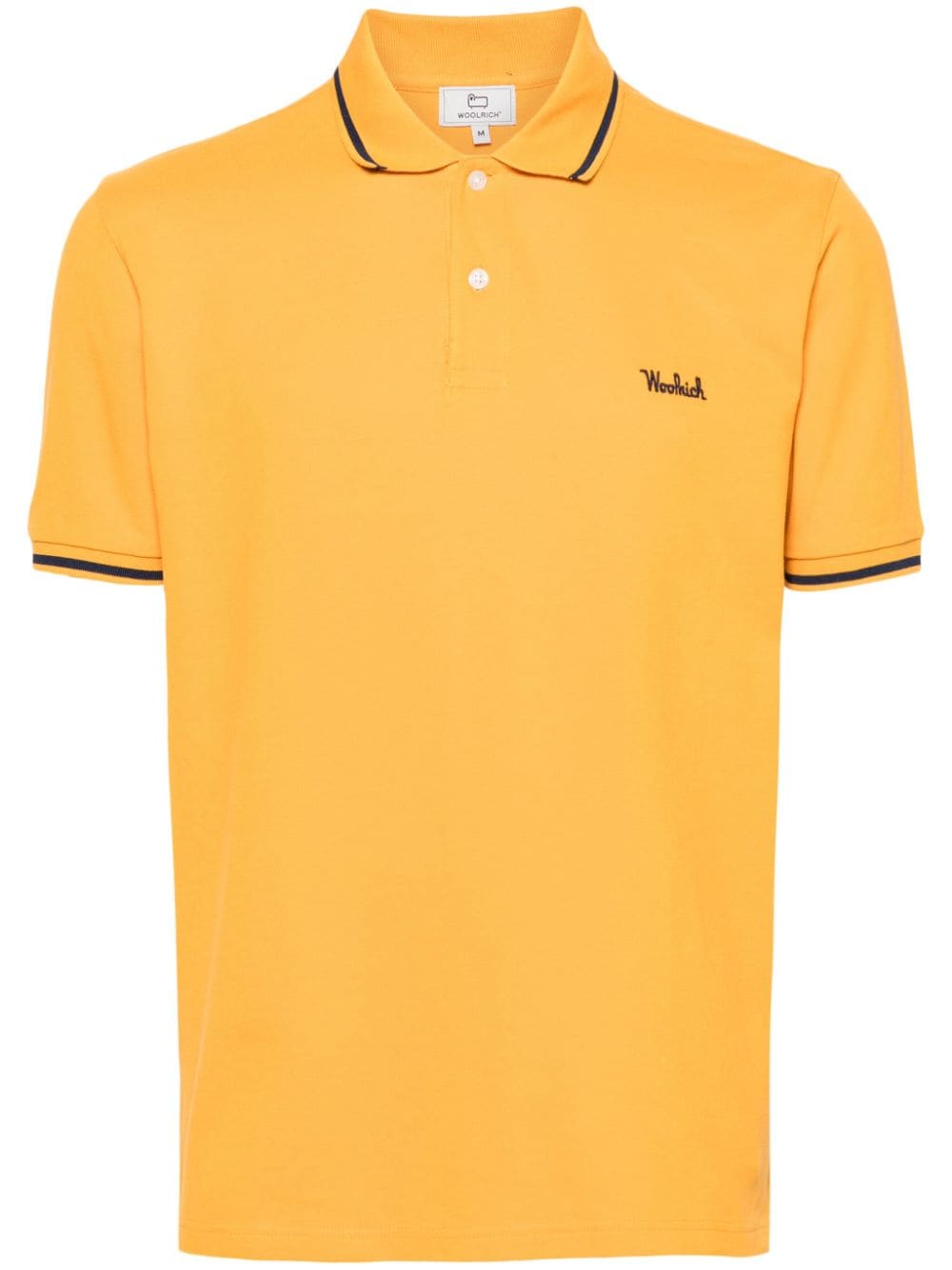 Woolrich Monterey logo-embroidered polo shirt - Yellow von Woolrich