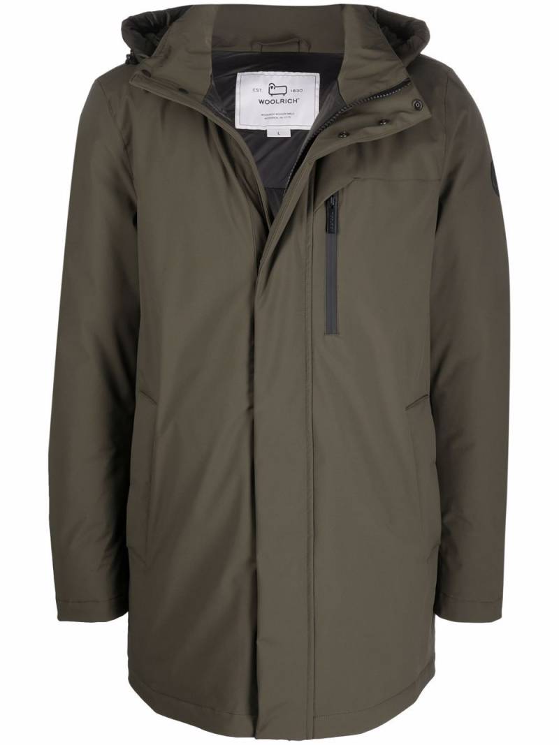 Woolrich Mountain hooded parka - Green von Woolrich