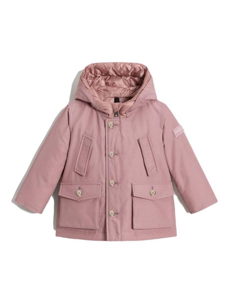 Woolrich My First No Fur parka - Pink von Woolrich