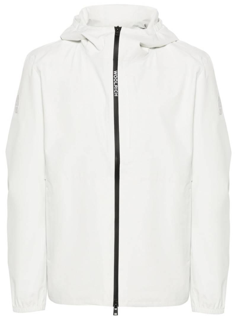 Woolrich Pacific Two Layers hooded jacket - White von Woolrich