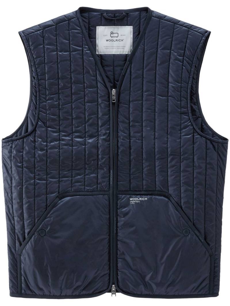 Woolrich Pertex padded gilet - Blue von Woolrich