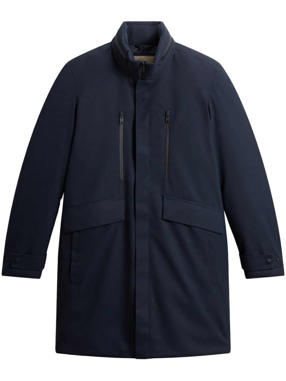 Woolrich Poly twill raincoat - Blue von Woolrich