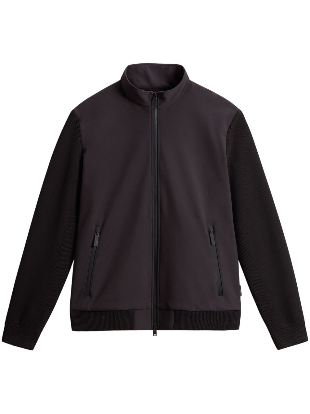 Woolrich Soft Shell Hybrid jacket - Black von Woolrich