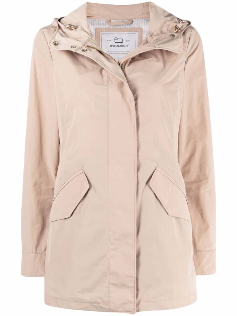 Woolrich Summer button-front parka coat - Neutrals von Woolrich