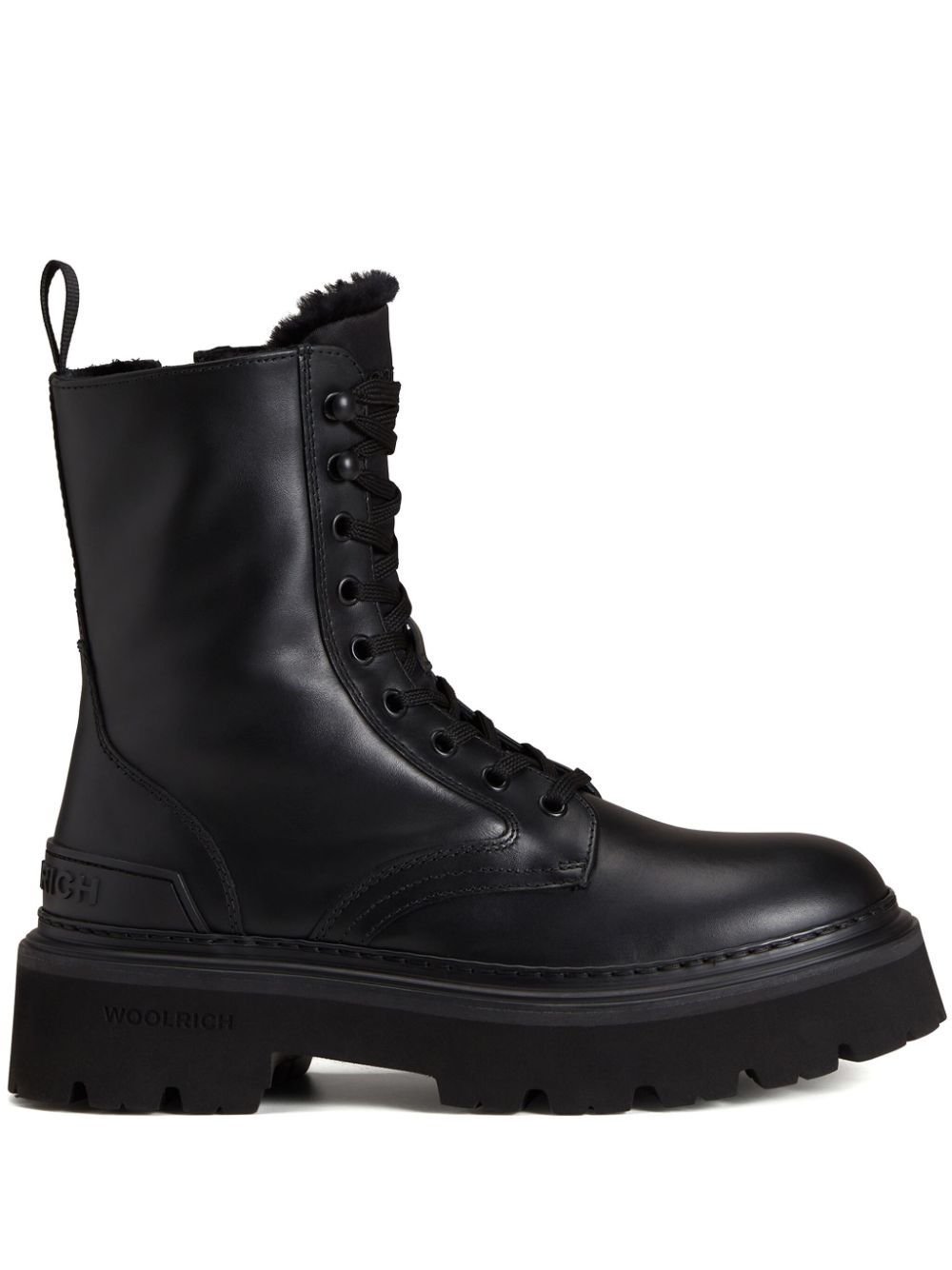 Woolrich W's Logger combat boots - Black von Woolrich