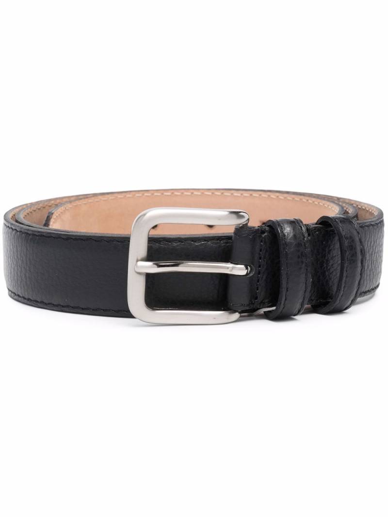 Woolrich buckled leather belt - Black von Woolrich