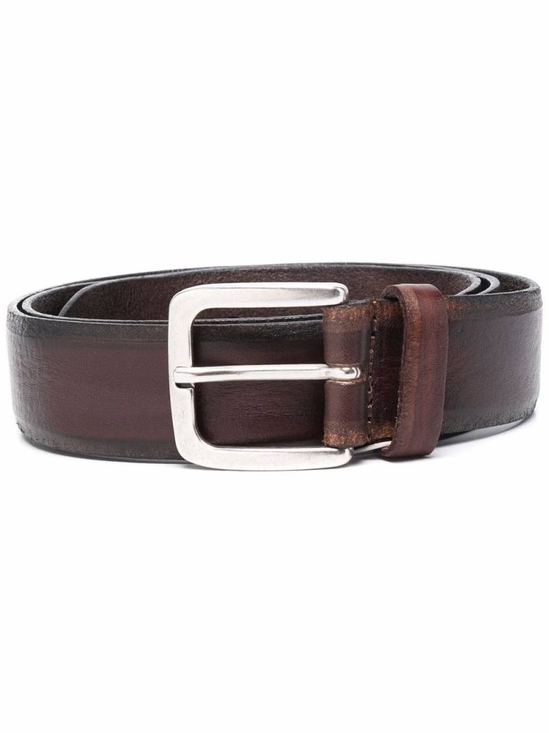 Woolrich buckled leather belt - Brown von Woolrich