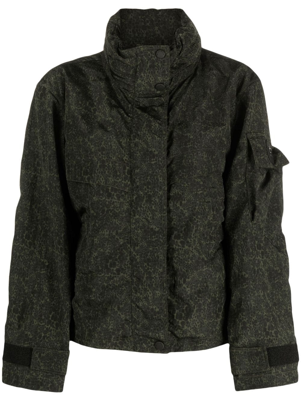 Woolrich camouflage-print hooded jacket - Green von Woolrich