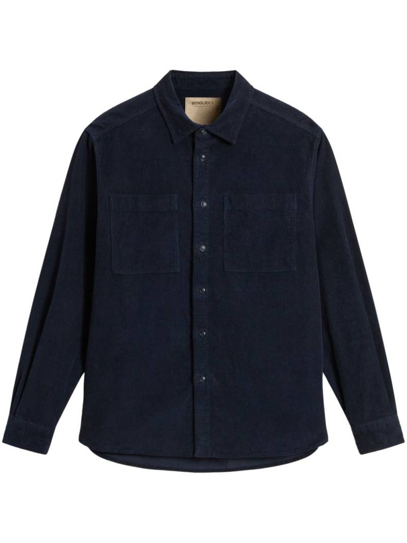 Woolrich corduroy shirt - Blue von Woolrich