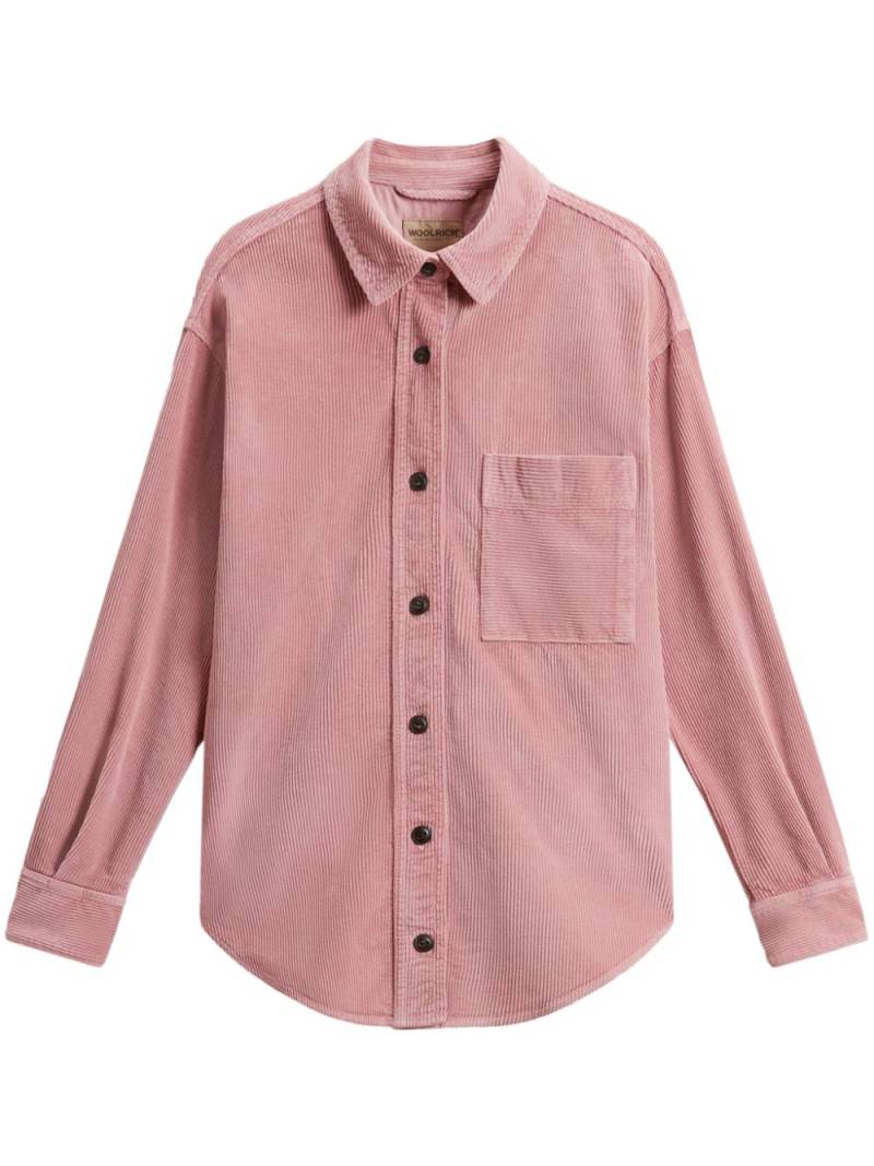 Woolrich corduroy shirt - Pink von Woolrich