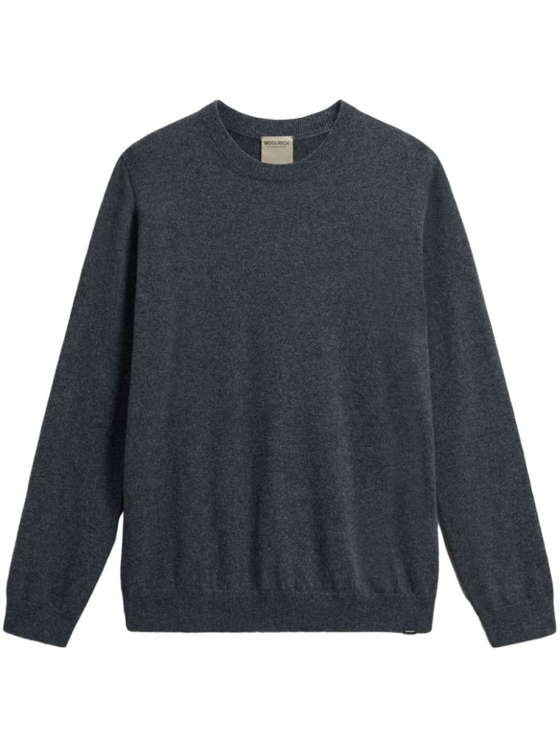 Woolrich crew neck cashmere jumper - Grey von Woolrich