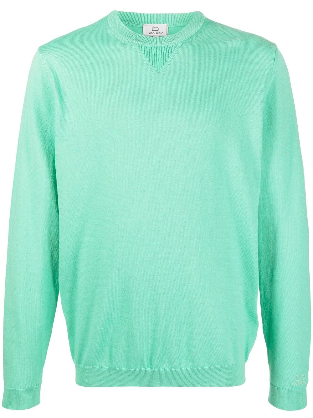 Woolrich crew-neck cotton sweatshirt - Green von Woolrich