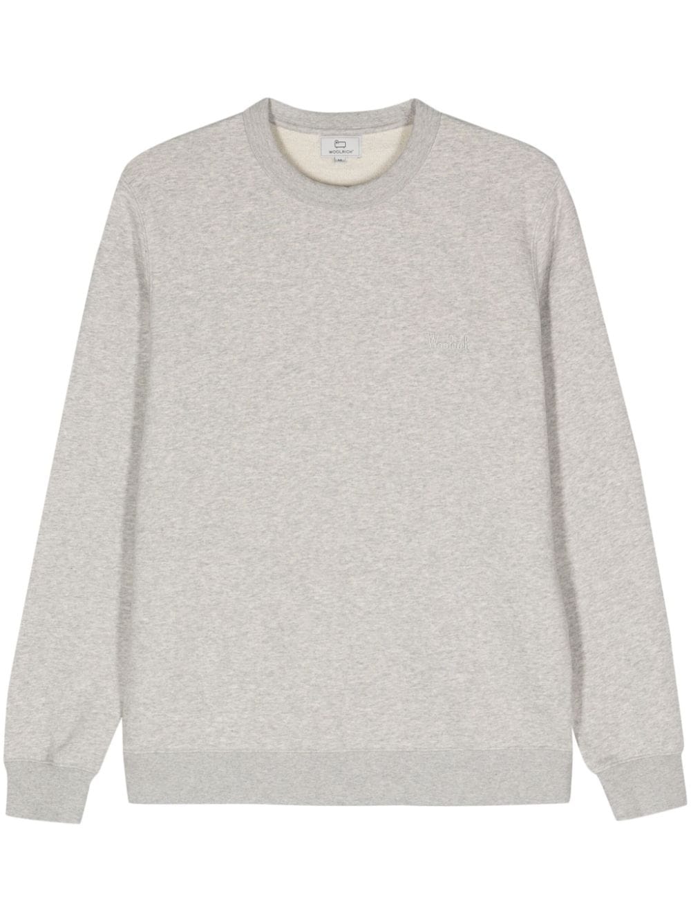 Woolrich embroidered-logo sweatshirt - Grey von Woolrich