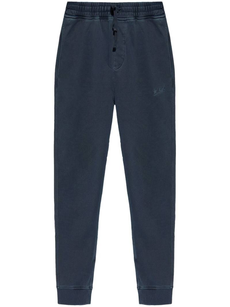 Woolrich embroidered-logo track pants - Blue von Woolrich