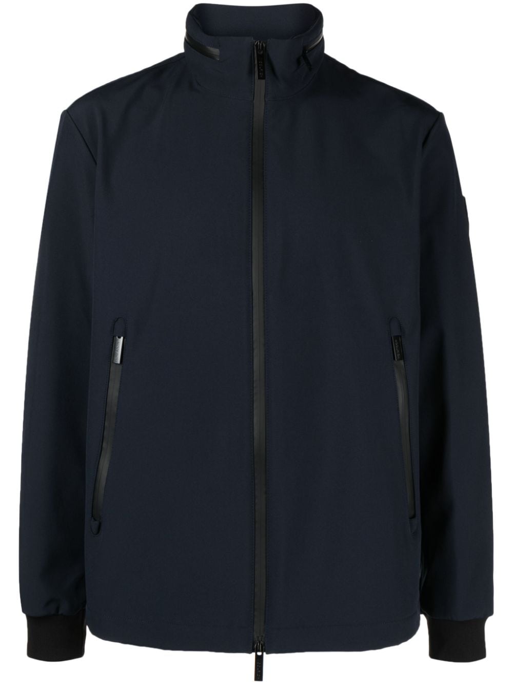 Woolrich high-neck zip-up jacket - Blue von Woolrich