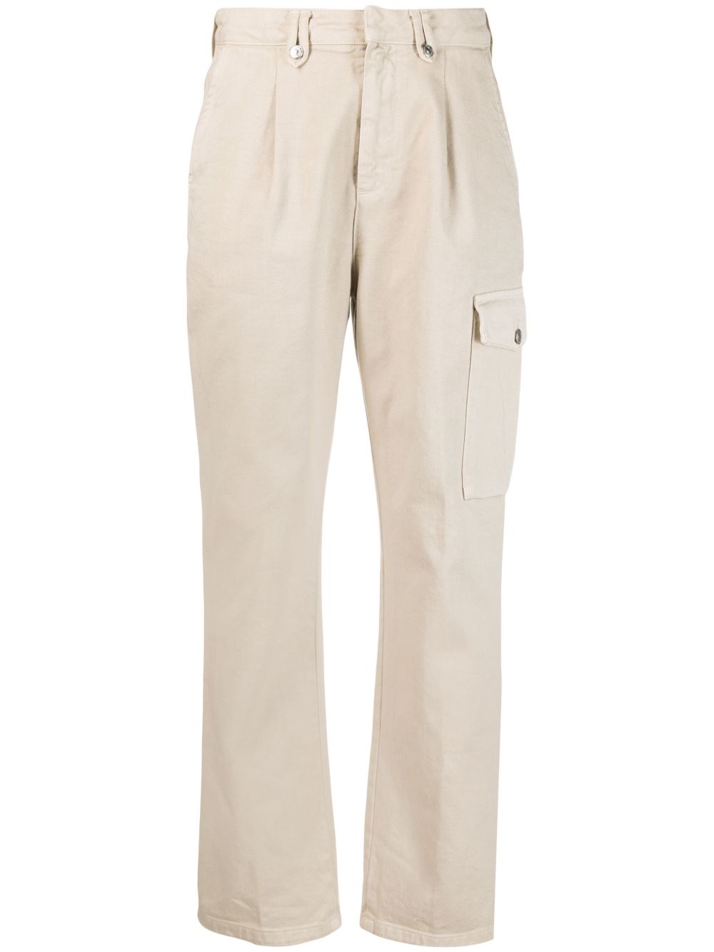 Woolrich high-waisted straight-leg jeans - Neutrals von Woolrich