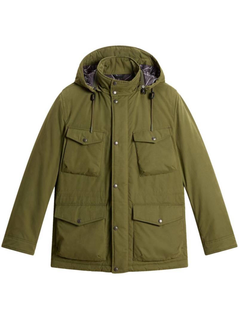 Woolrich hooded padded jacket - Green von Woolrich