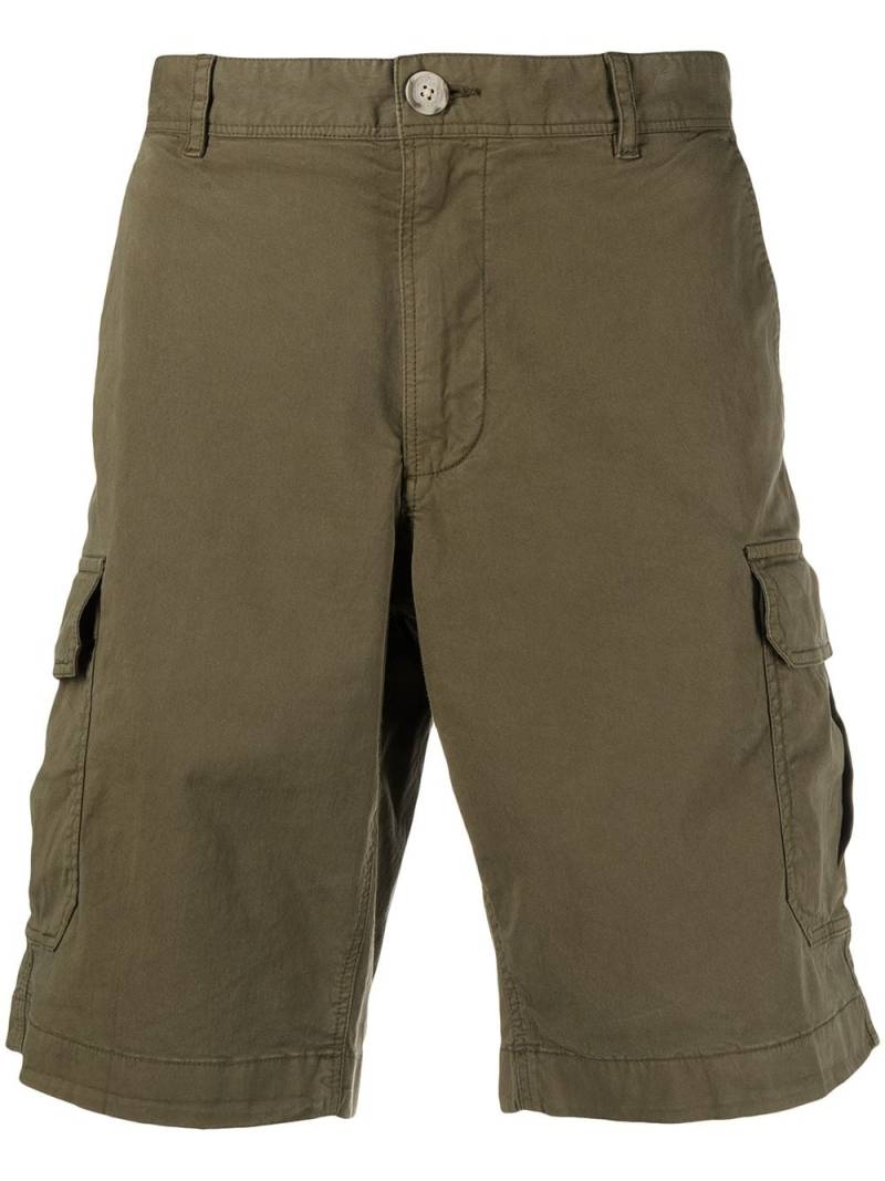 Woolrich knee-length cotton cargo shorts - Green von Woolrich