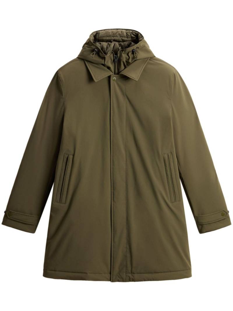 Woolrich layered coat - Green von Woolrich