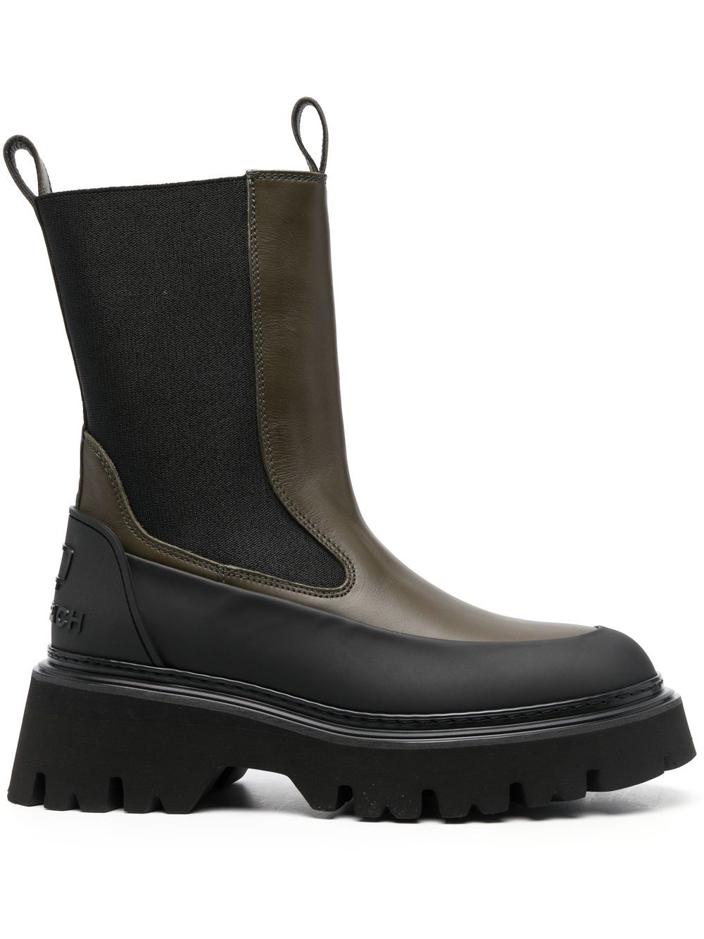 Woolrich leather Chelsea boots - Green von Woolrich