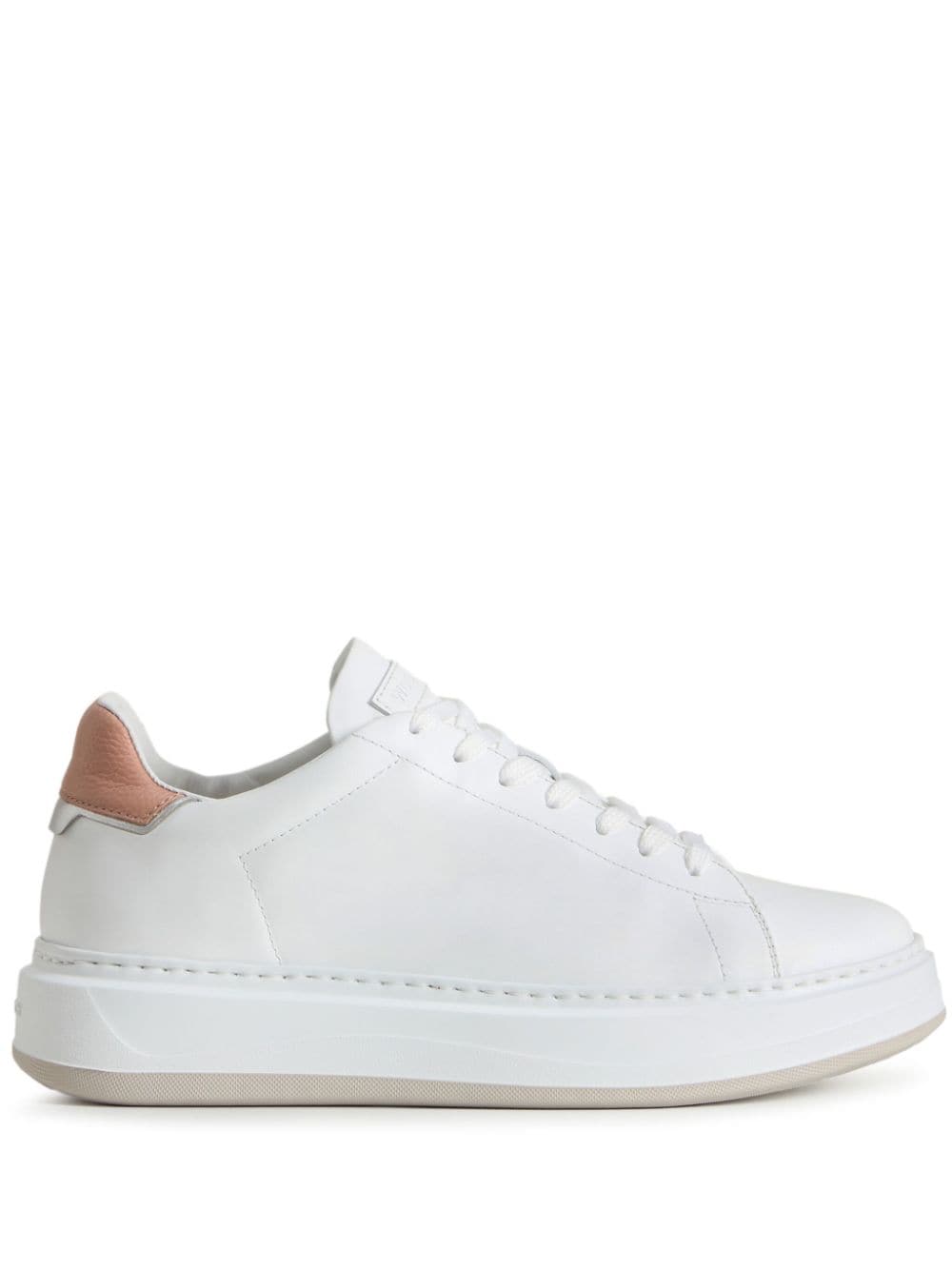 Woolrich leather sneakers - White von Woolrich