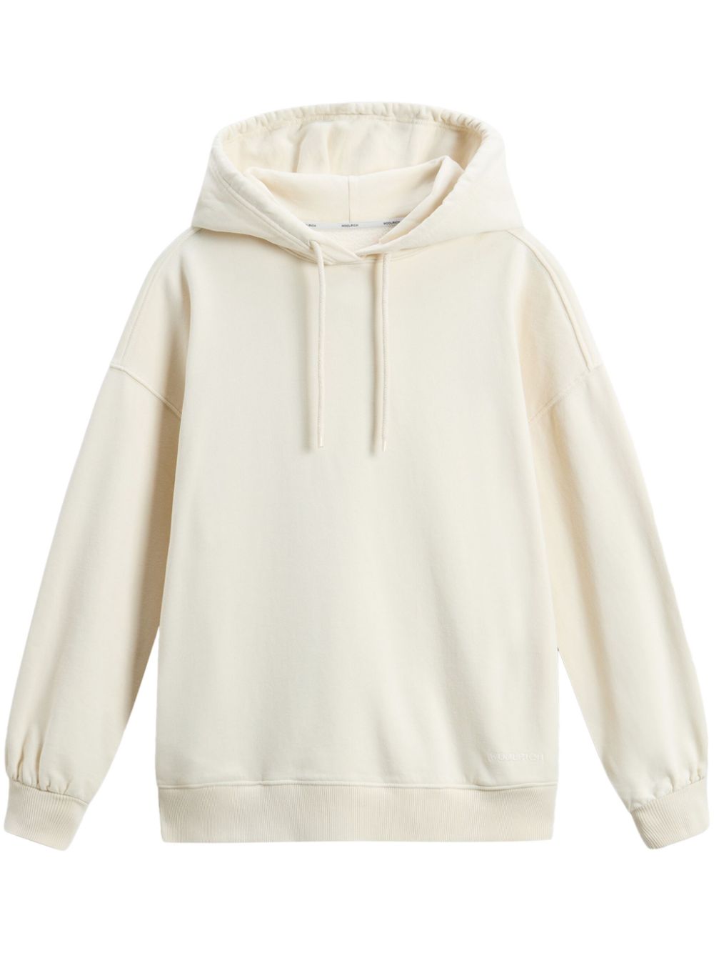 Woolrich logo hoodie - Neutrals von Woolrich