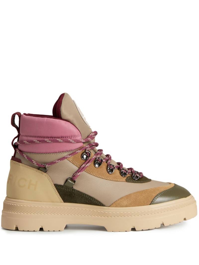 Woolrich logo-patch military boots - Neutrals von Woolrich