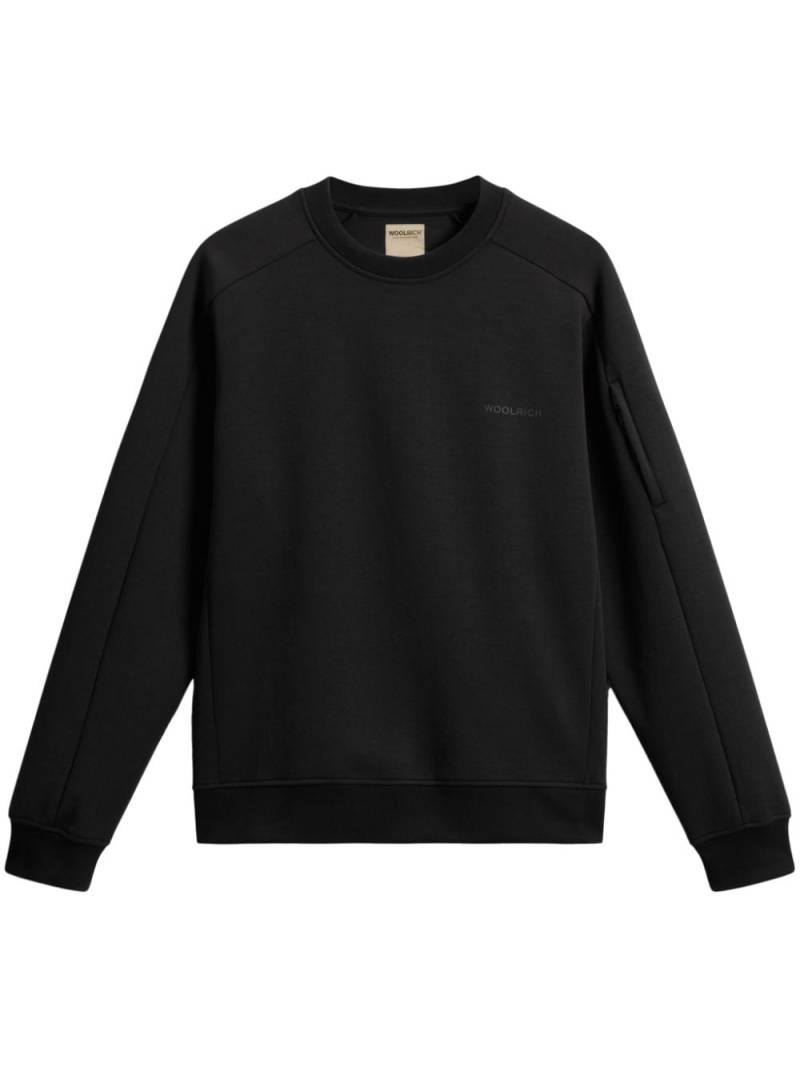 Woolrich logo-print sweatshirt - Black von Woolrich