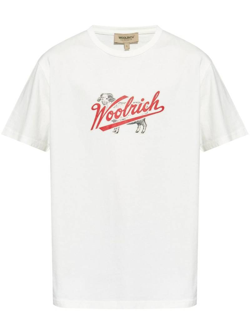 Woolrich logo-print t-shirt - White von Woolrich