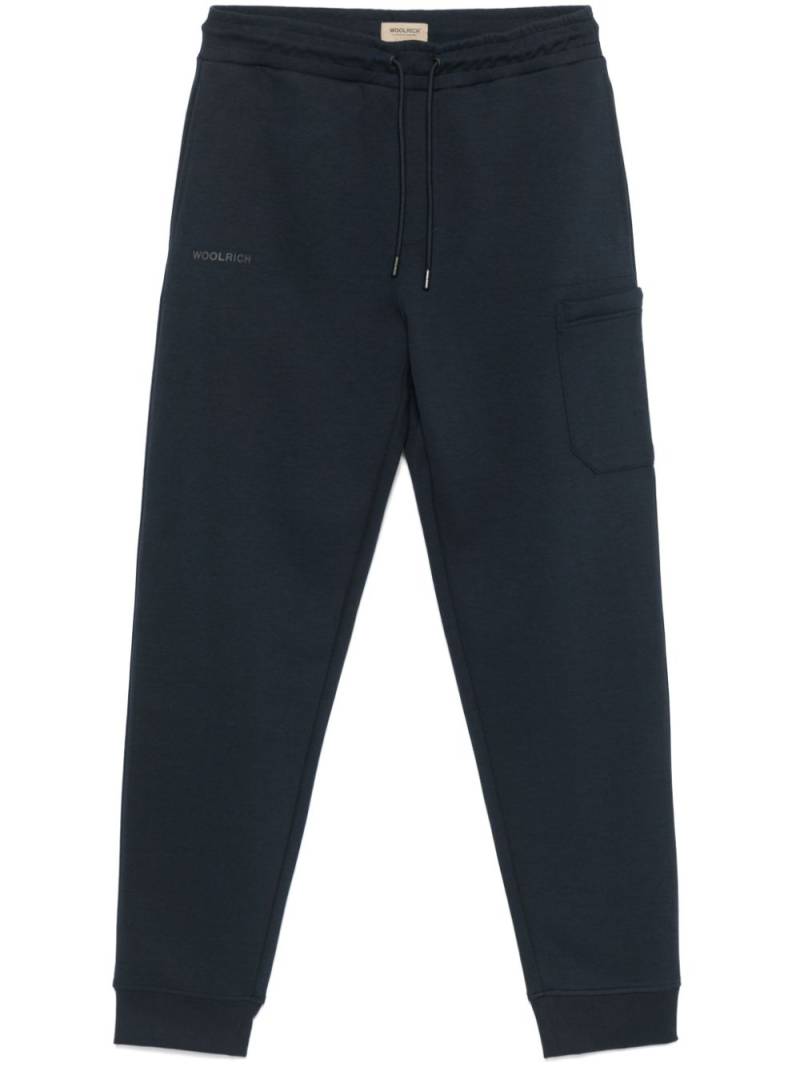 Woolrich logo-print track pants - Blue von Woolrich