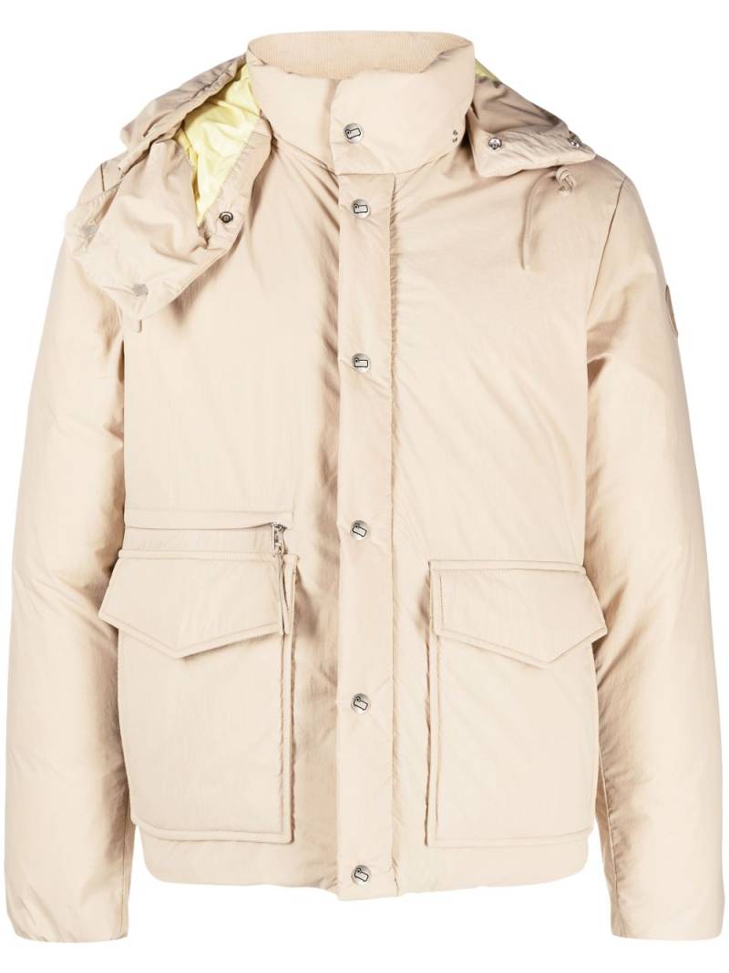 Woolrich padded press-stud fastening jacket - Neutrals von Woolrich