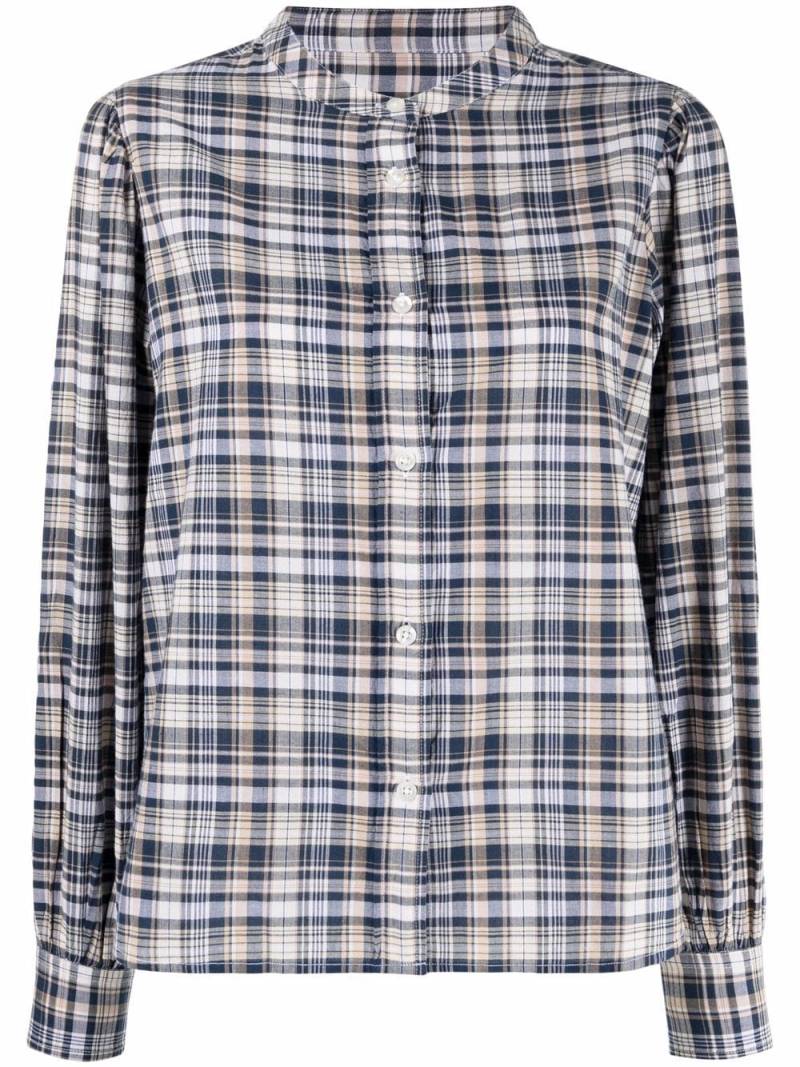 Woolrich plaid check-print shirt - Blue von Woolrich