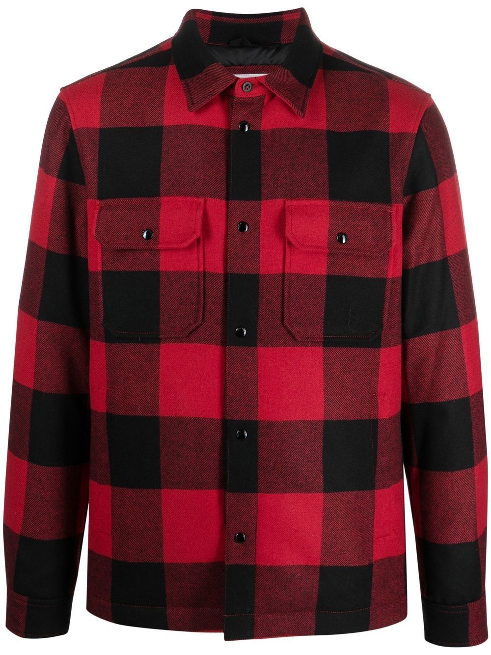 Woolrich plaid check-print shirt jacket - Red von Woolrich