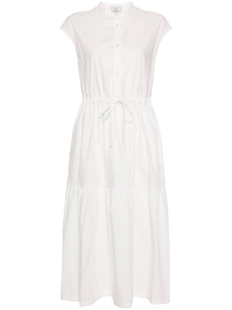 Woolrich poplin midi dress - White von Woolrich