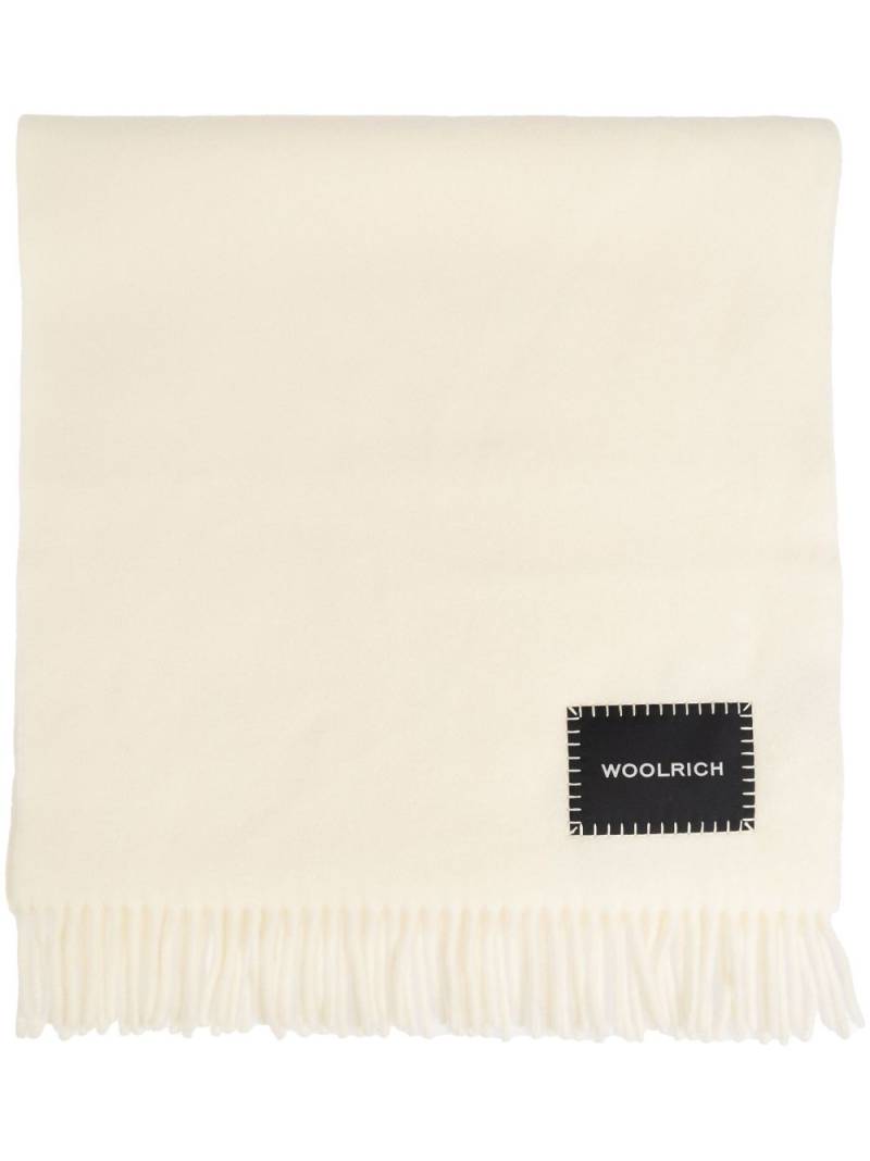 Woolrich pure virgin wool scarf - Neutrals von Woolrich