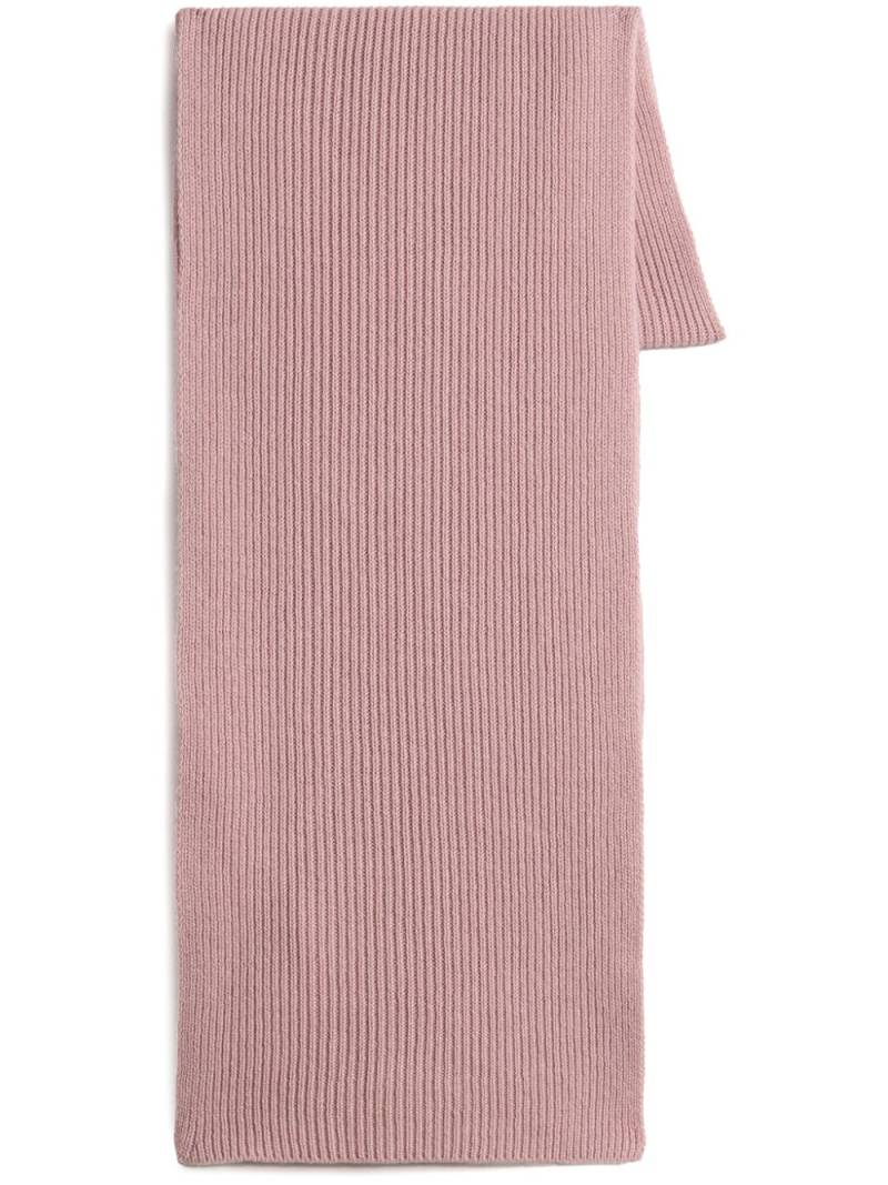 Woolrich ribbed cashmere scarf - Pink von Woolrich