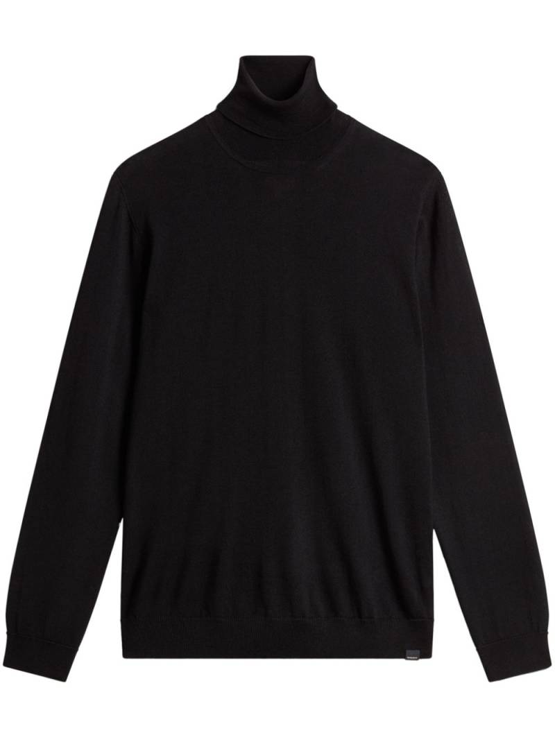 Woolrich roll-neck knitted jumper - Black von Woolrich