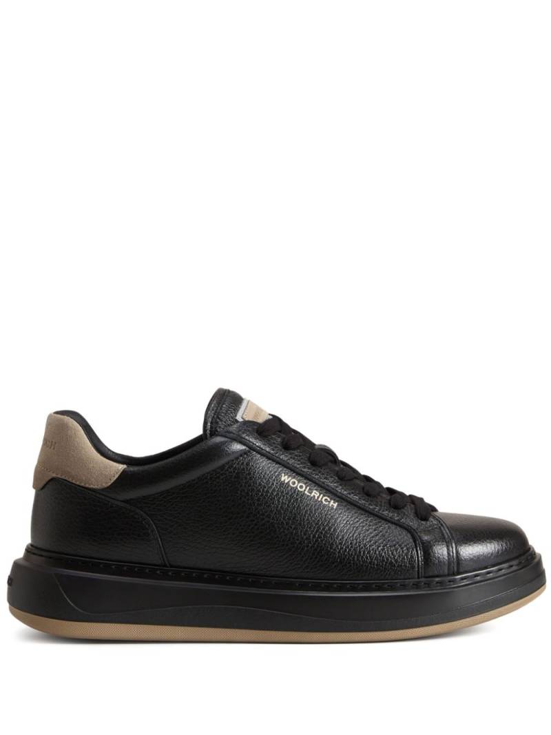 Woolrich round-toe trainers - Black von Woolrich